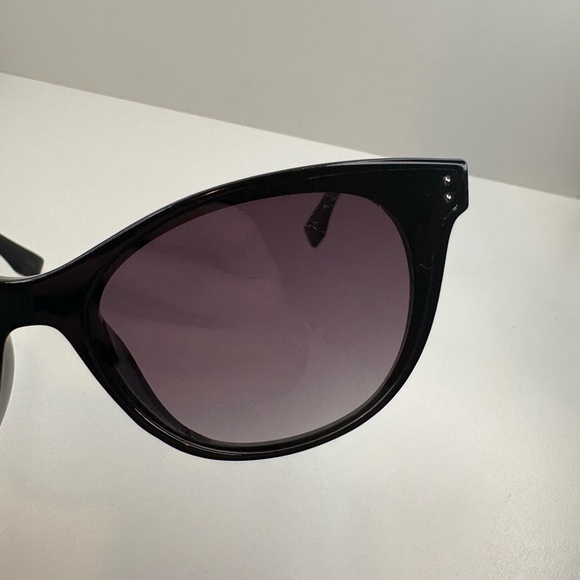 NANETTE LEOPRE SUNGLASSES HHNN0214-R NN313 OX BLACK SUNGLASSES - Picture 12 of 15
